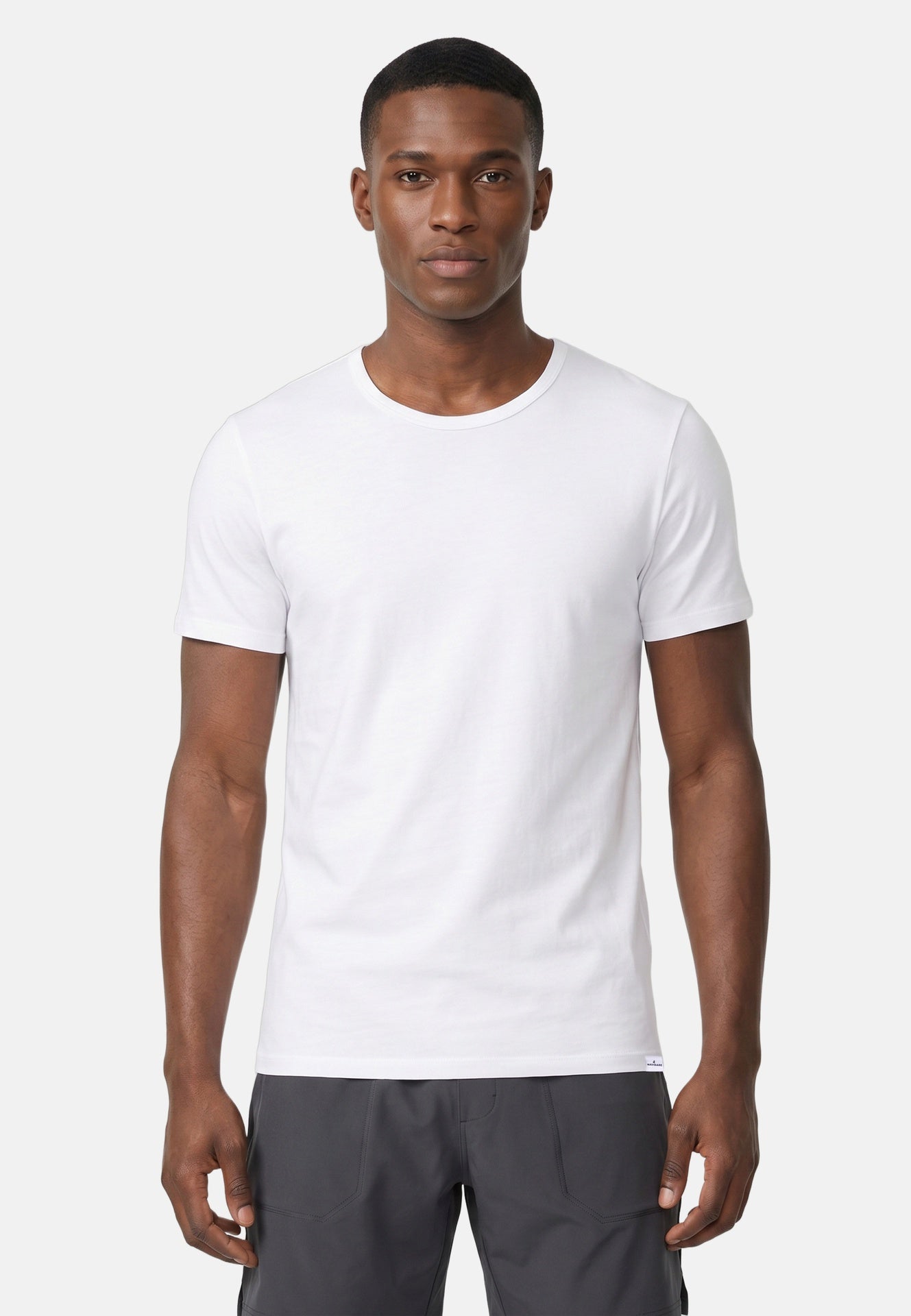 T-shirt in Cotone Bianco Navigare