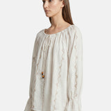 Vestito in Cotone Bianco