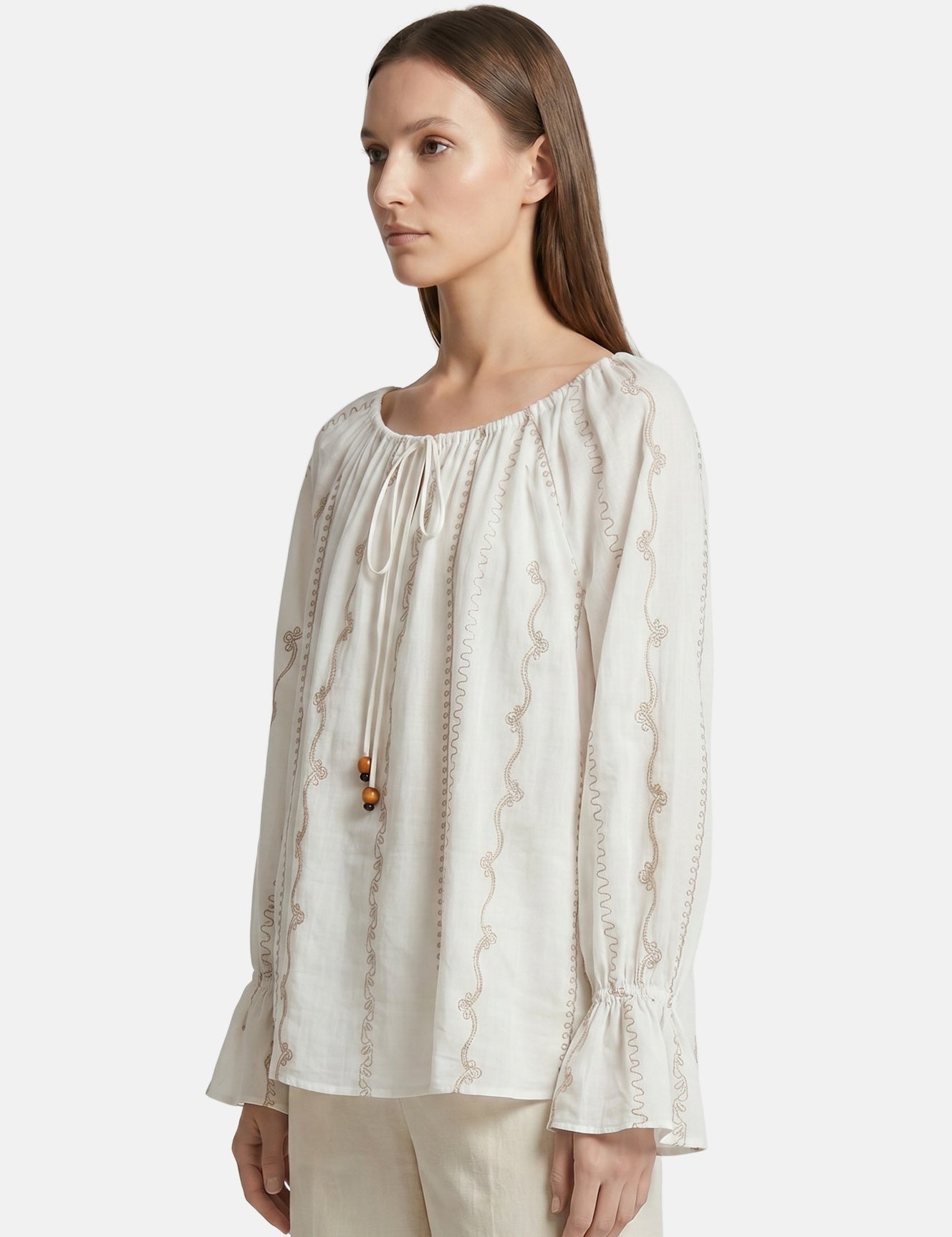 Vestito in Cotone Bianco