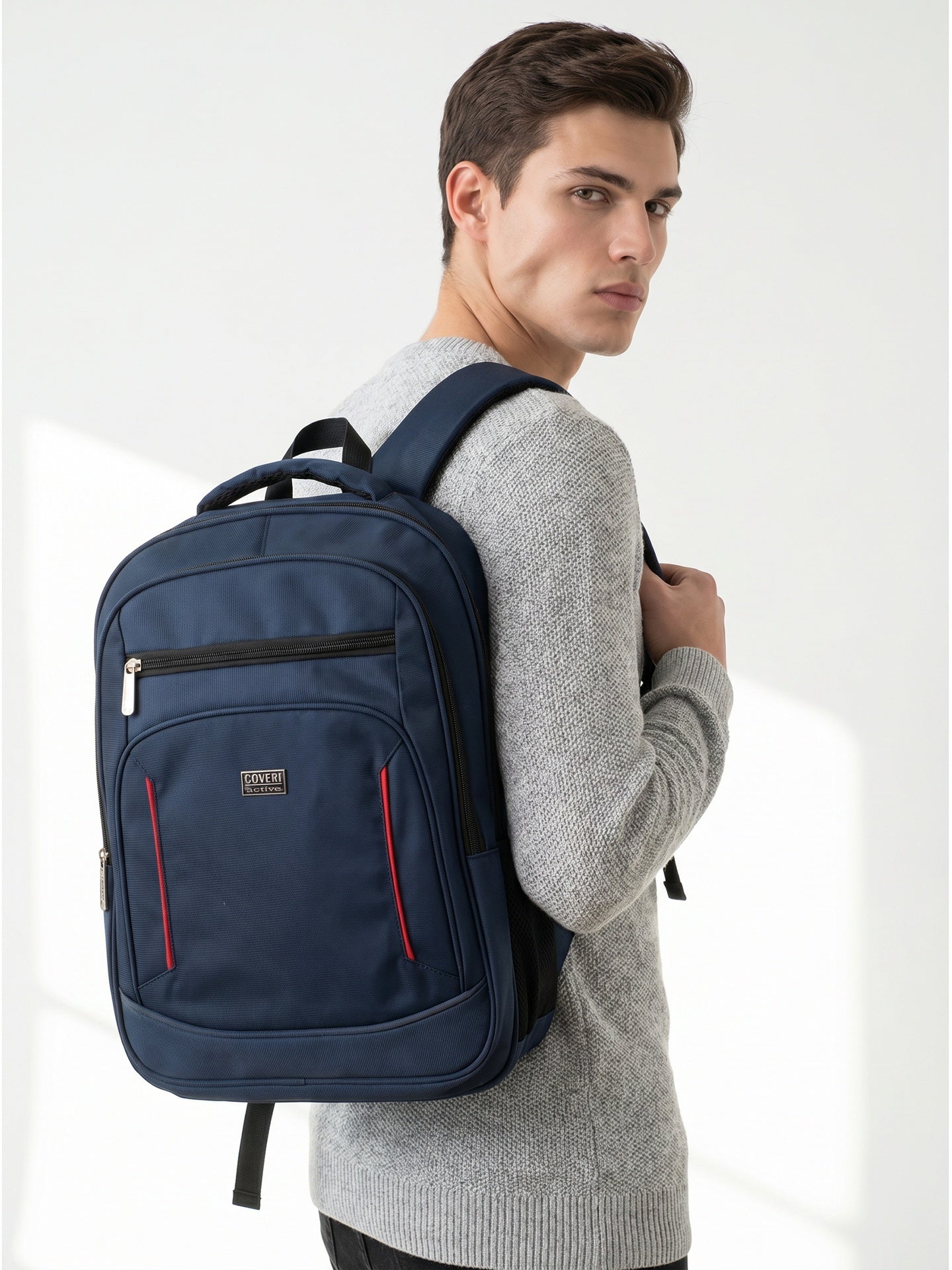 Zaino in Poliestere 100% Blu