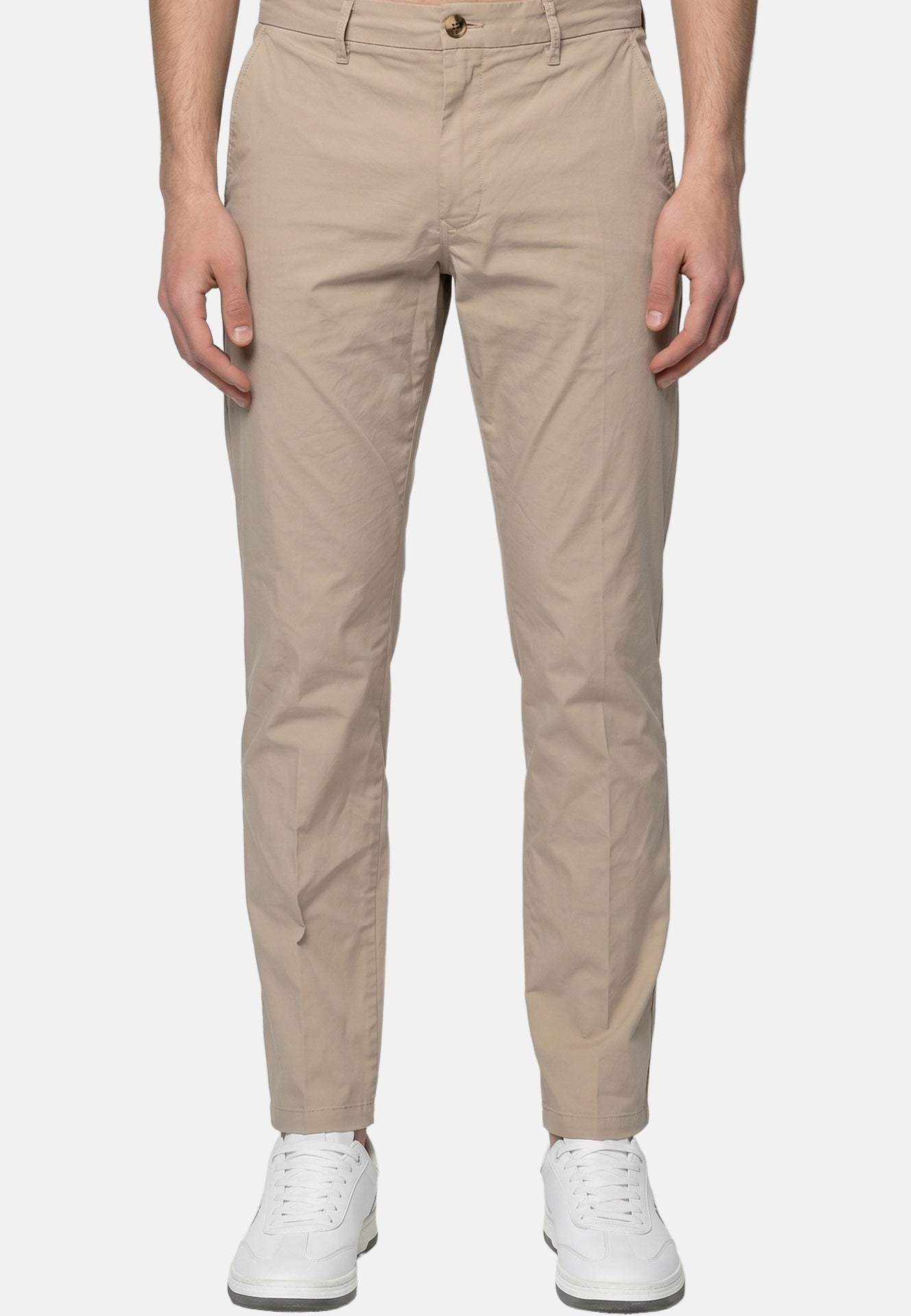 Jeans in Cotone Beige Navigare