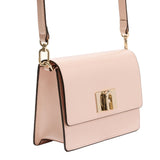 Borsa a Tracolla in Vera Pelle Rosa