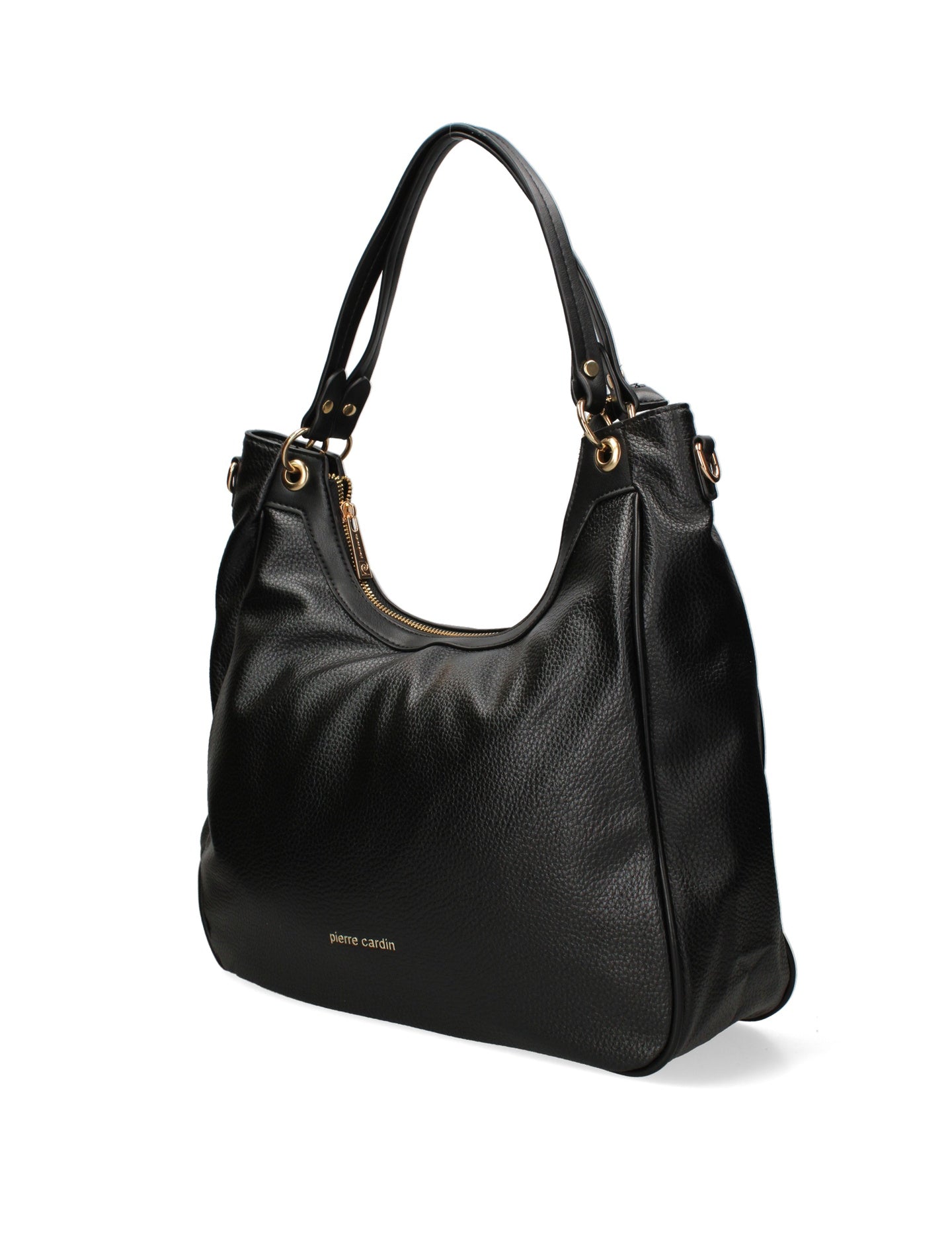 Borsa a Spalla in Pelle Vegana Nero