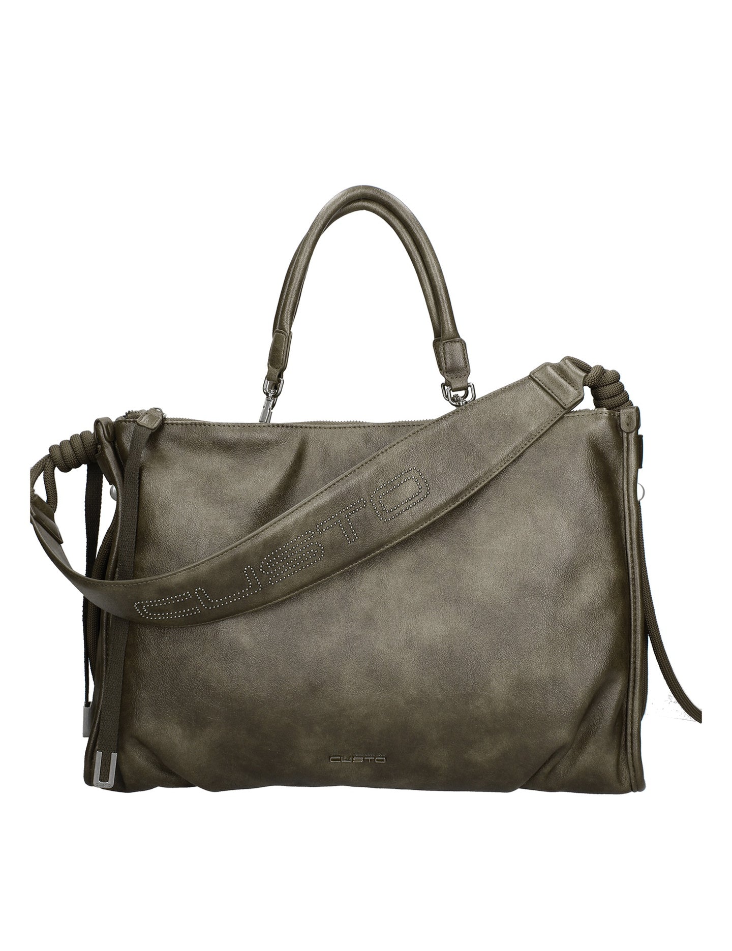 Borsa a tracolla CUSTO - Verde scuro