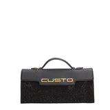 Borsa a tracolla CUSTO - Nero