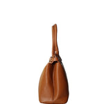 Borsa a Spalla in Dollaro Leather Cuoio