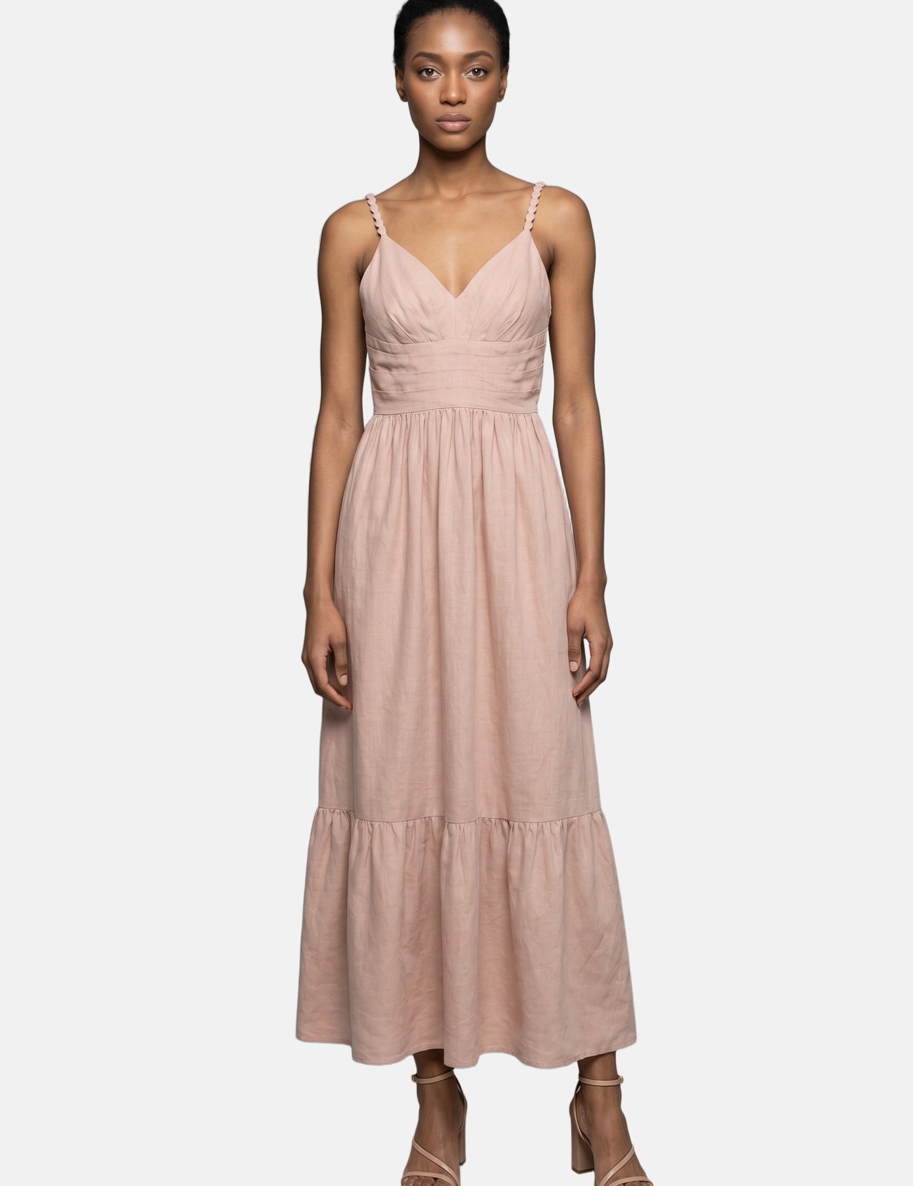 Vestito in Viscosa Rosa Roberta Rossi