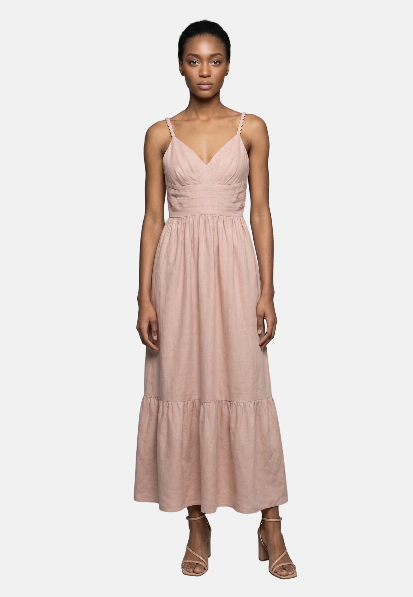 Vestito in Viscosa Rosa Roberta Rossi