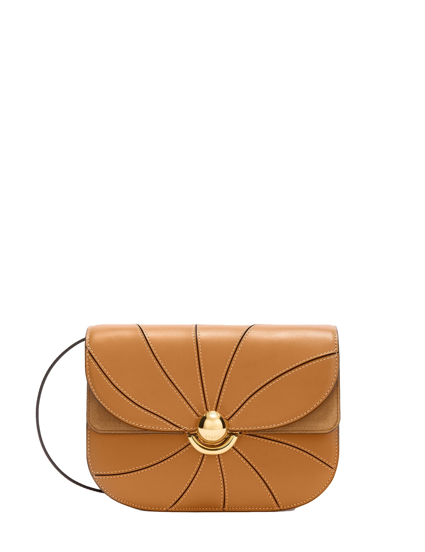 Borsa a Tracolla in Pelle Ruga Tabacco Furla