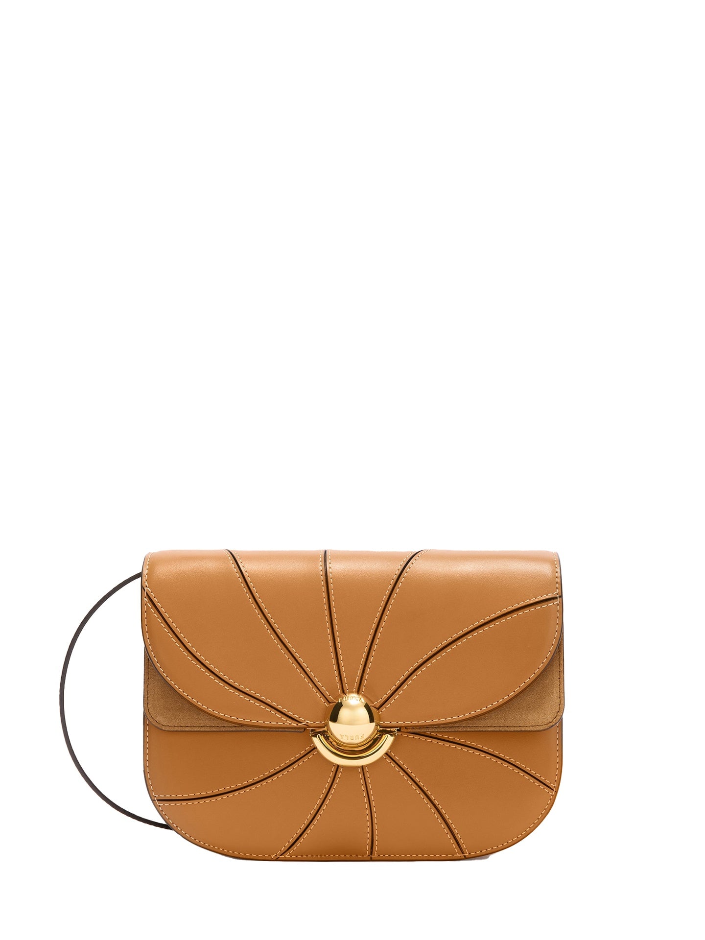 Borsa a Tracolla in Pelle Ruga Tabacco Furla