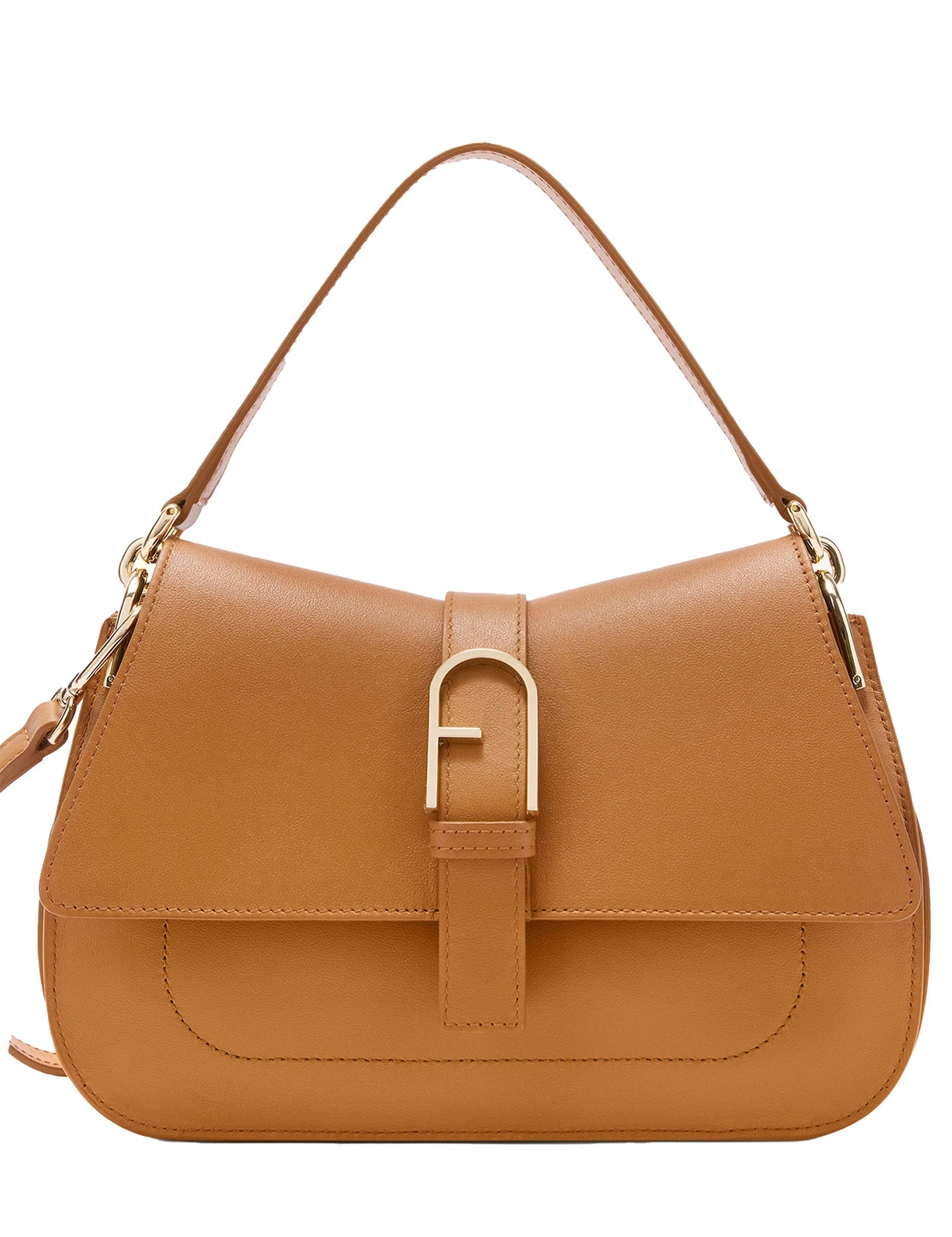 Borsa a Mano in Pelle Ruga Cuoio Furla