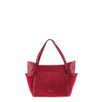 Borsa a Spalla in Vera Pelle Rubino Pierre Cardin