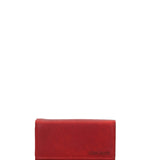 Portafoglio in Vera Pelle Rosso