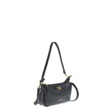 Borsa a Spalla in Vera Pelle Nero