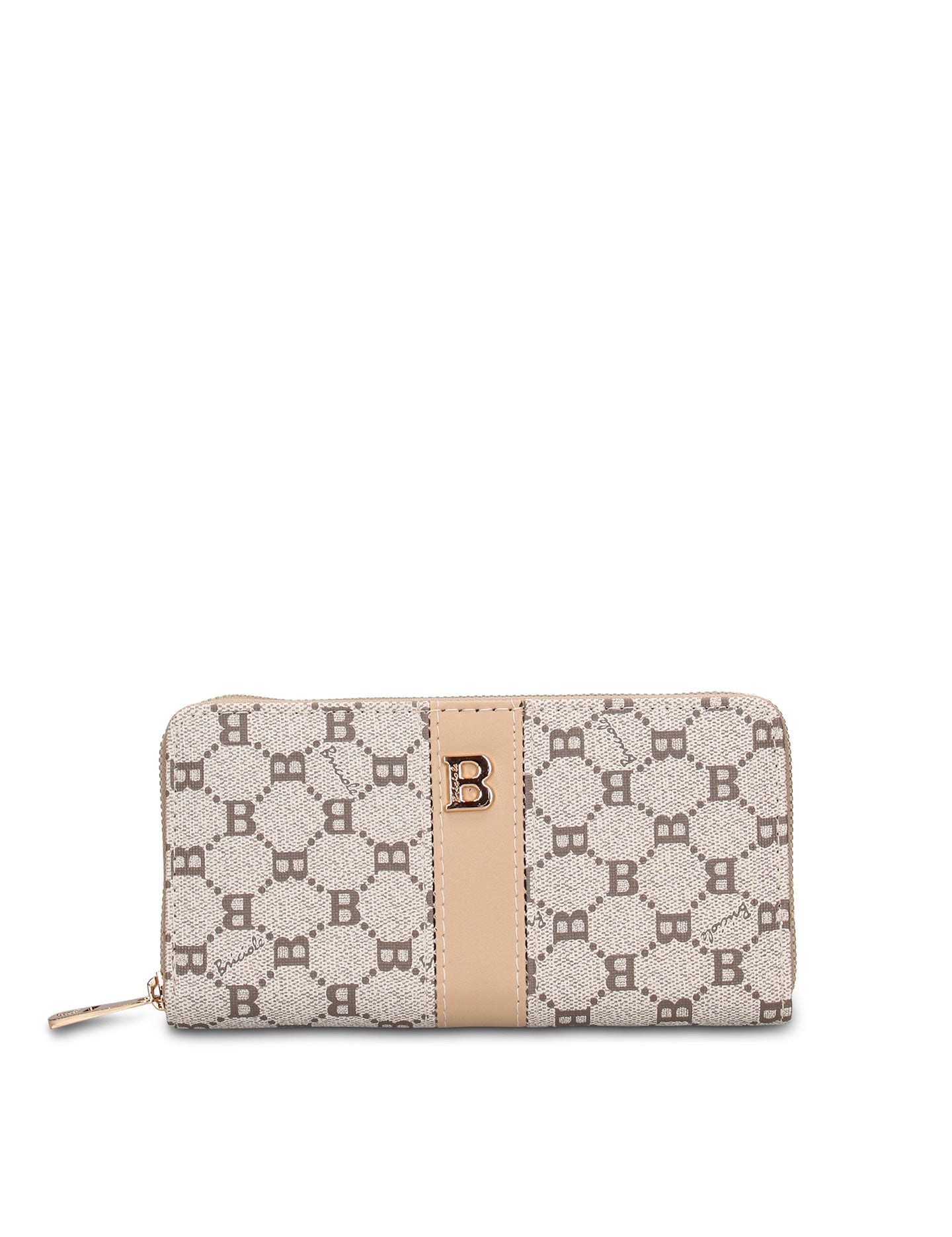 Portafoglio in Pelle Vegana Beige