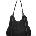 Borsa a Spalla in Vera Pelle Nero Chiara Ferretti