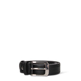 Cintura in Pelle Vegana Nero Pierre Cardin