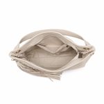 Borsa a Spalla in Pelle Vegana Beige