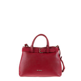 Borsa a Mano in Vera Pelle Rubino Pierre Cardin