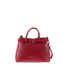 Borsa a Mano in Vera Pelle Rubino Pierre Cardin