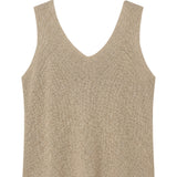 Vestito in Poliestere Taupe