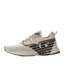 Scarpa Stringata Ea7 | Nero e Argento Scuro | secretrend.com