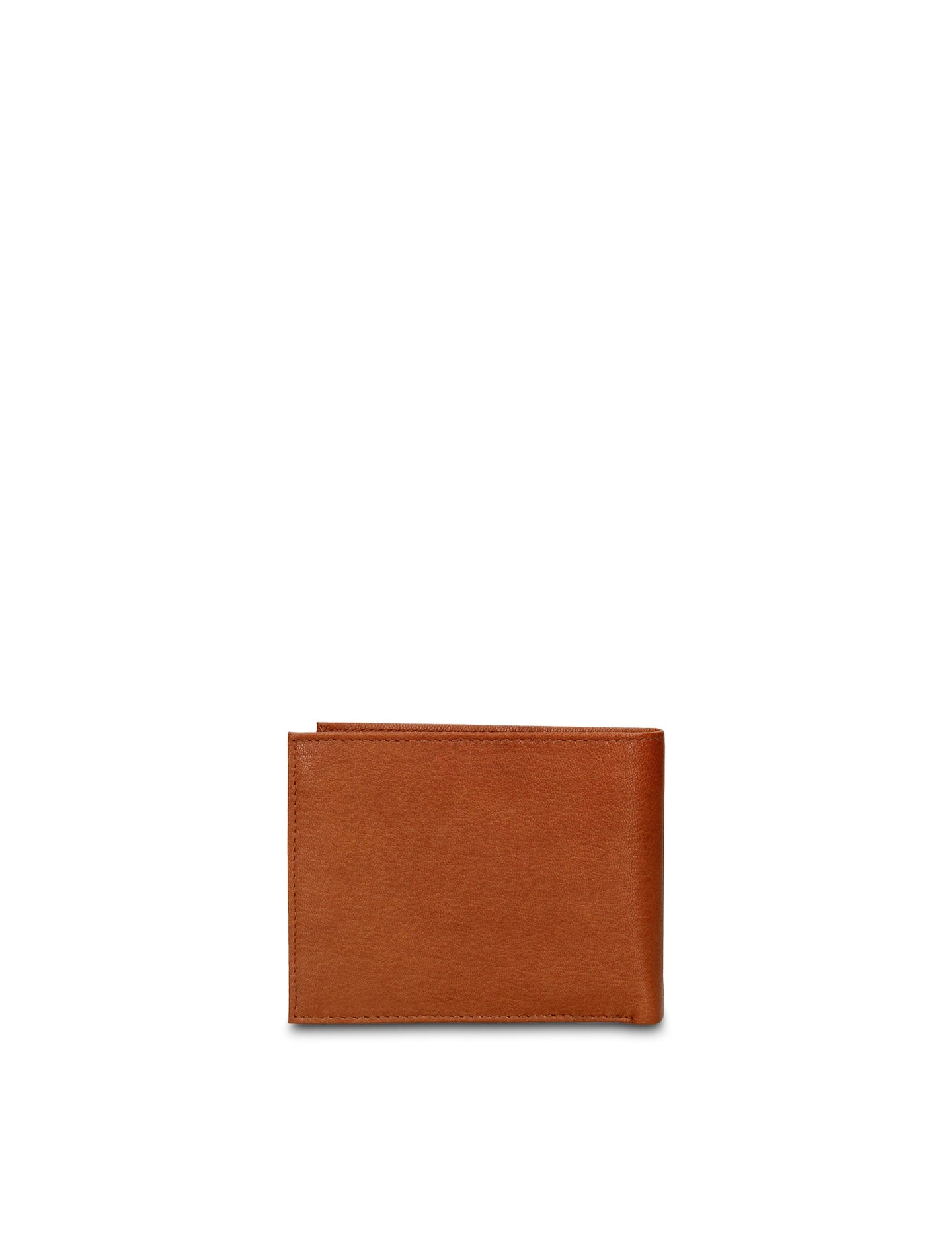 Portafoglio in Vera Pelle Cognac