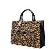 Borsa a spalla CUSTO - Leopardato