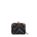 Portafoglio in Pelle Vegana Nero