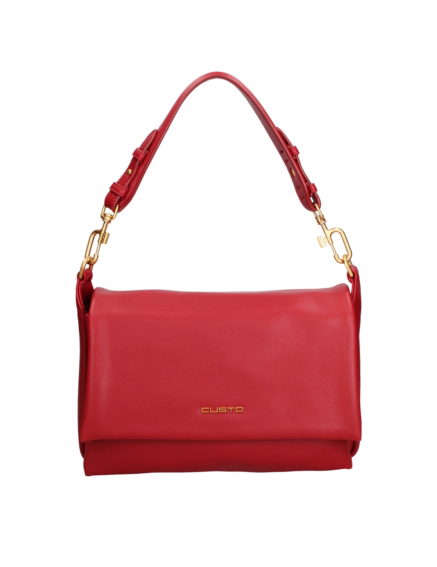 Borsa a spalla CUSTO - Rosso