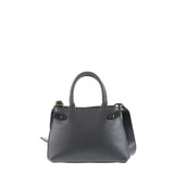 Borsa a Mano in Vera Pelle Grigio