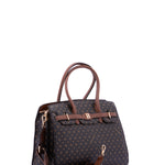 Borsa a Mano in Pelle Vegana Nero
