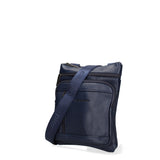 Borsa a Tracolla Uomo in Pelle Vegana Blu