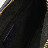 Borsa a tracolla in Pelle Vegana Blue