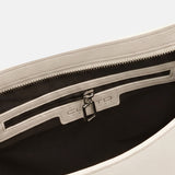 Borsa a mano in Pelle Vegana Crema