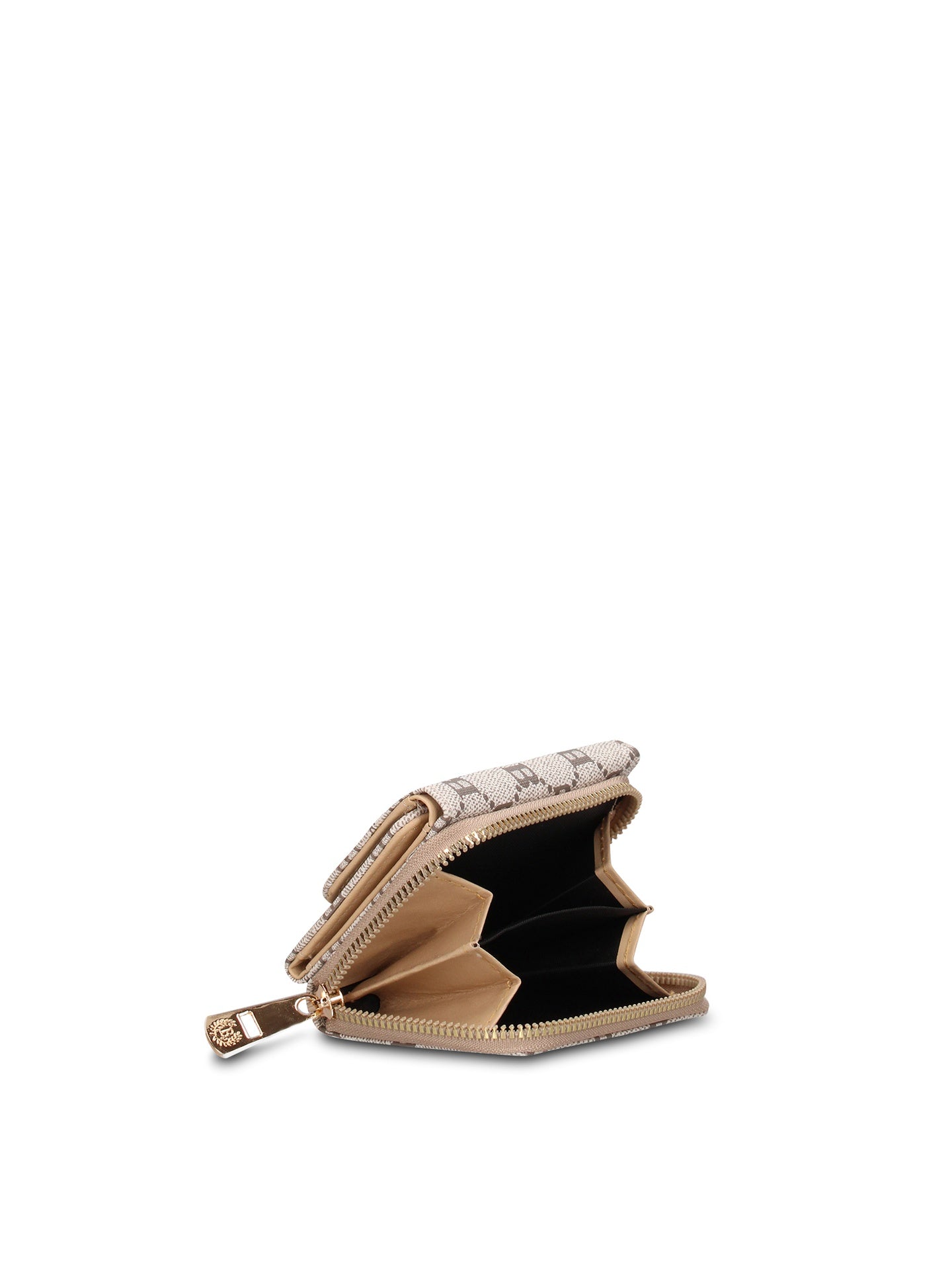 Portafoglio in Pelle Vegana Beige