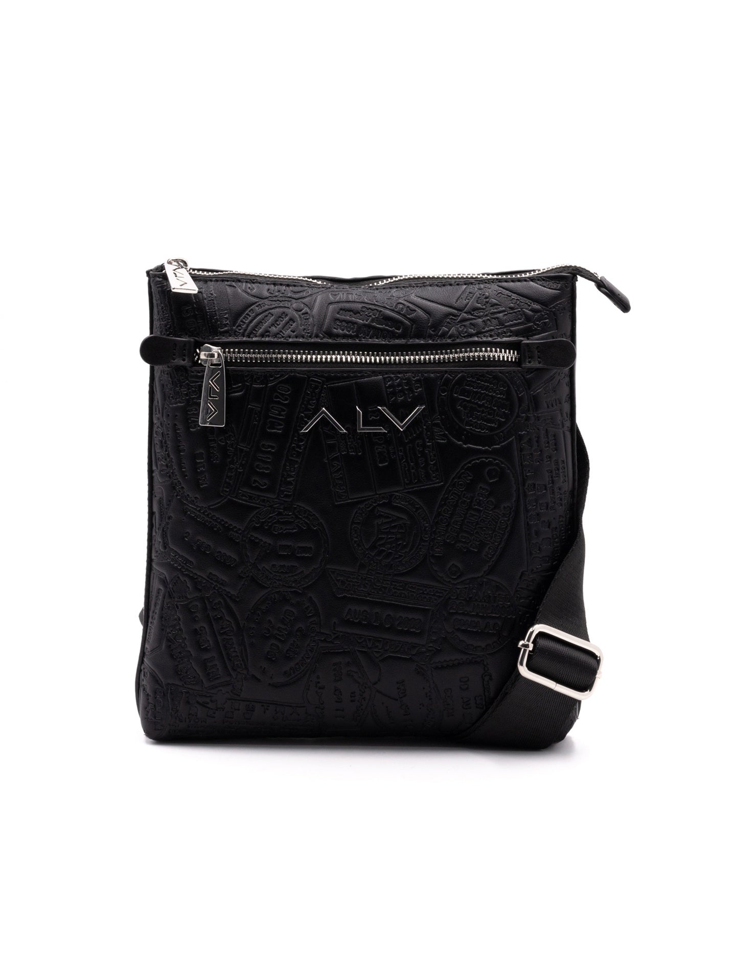 Borsa A Tracolla da donna ALV - Total Nero