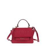 Borsa a Mano in Vera Pelle Rubino Pierre Cardin
