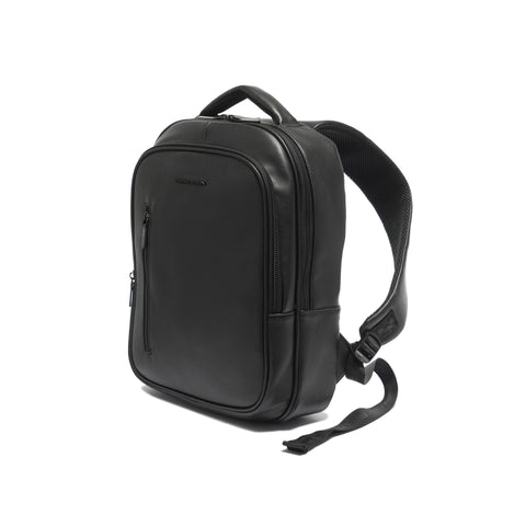 Zaino Uomo Casual Silvano Lux in Pelle Vegana Black