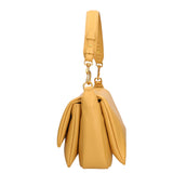 Borsa a spalla CUSTO - Mostarda