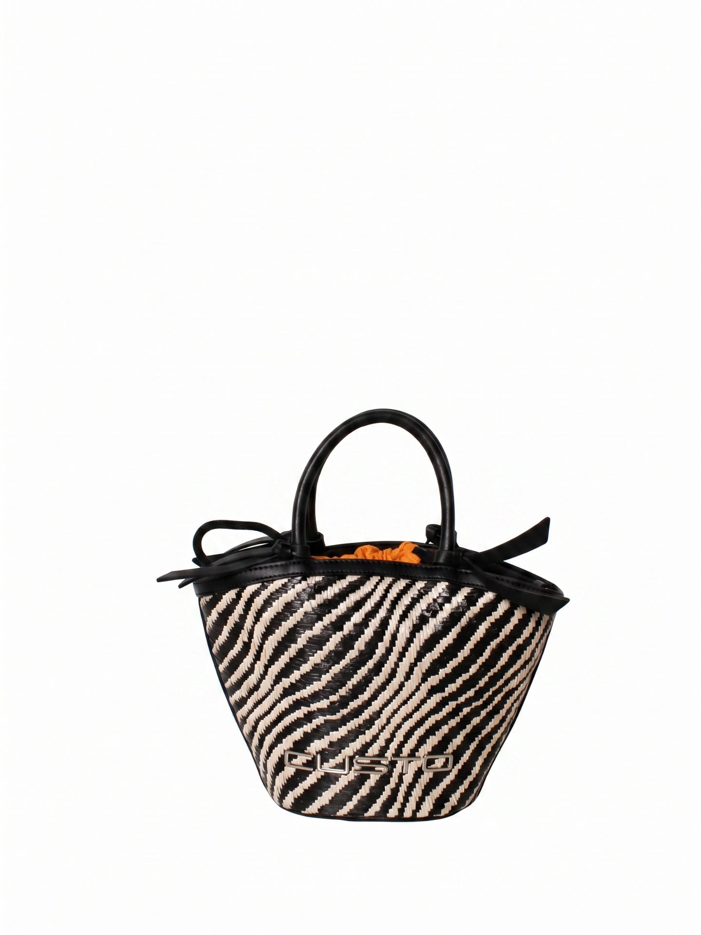 Borsa a Mano in Pelle Vegana Bianco