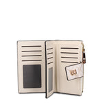 Portafoglio in Pelle Vegana Beige