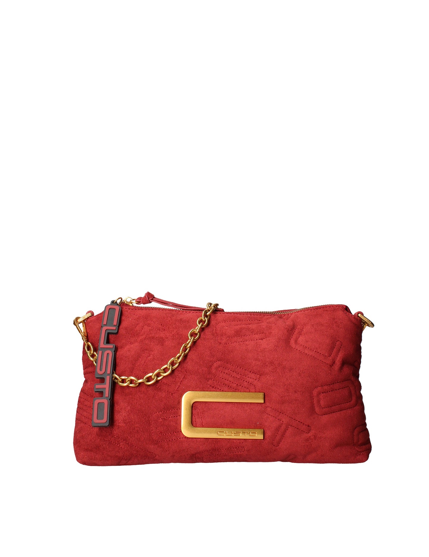 Borsa a spalla CUSTO - Rosso