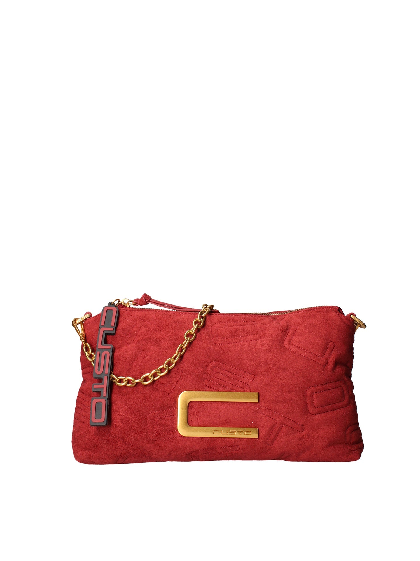 Borsa a spalla CUSTO - Rosso