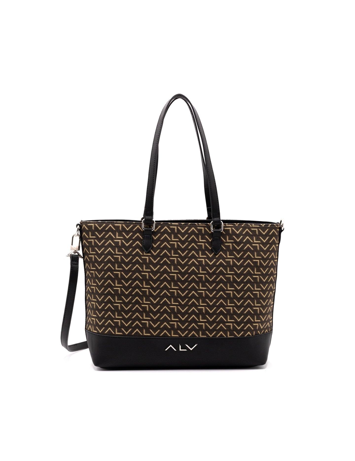 Borsa Shopper da donna ALV - Nero