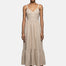 Vestito in Viscosa Taupe Roberta Rossi