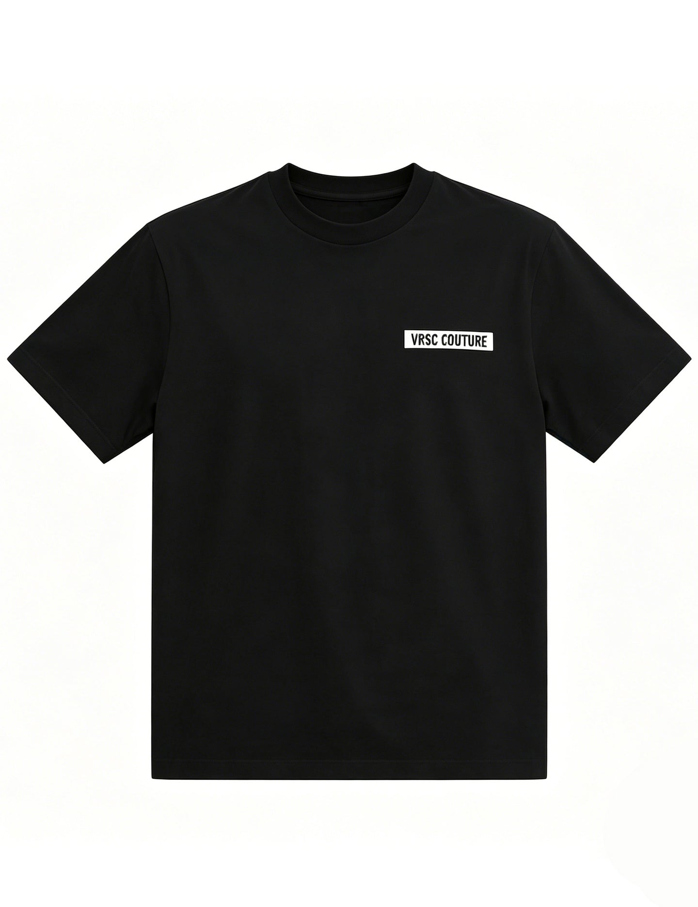 T-shirt in Cotone Nero VRSC Very Random Solid Chic