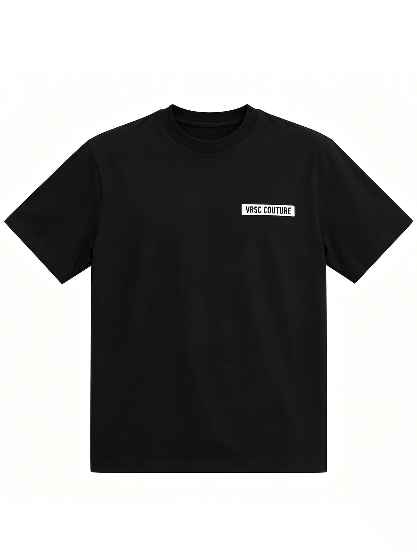 T-shirt in Cotone Nero VRSC Very Random Solid Chic