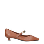 Scarpa con tacco MARC ELLIS | Cognac
