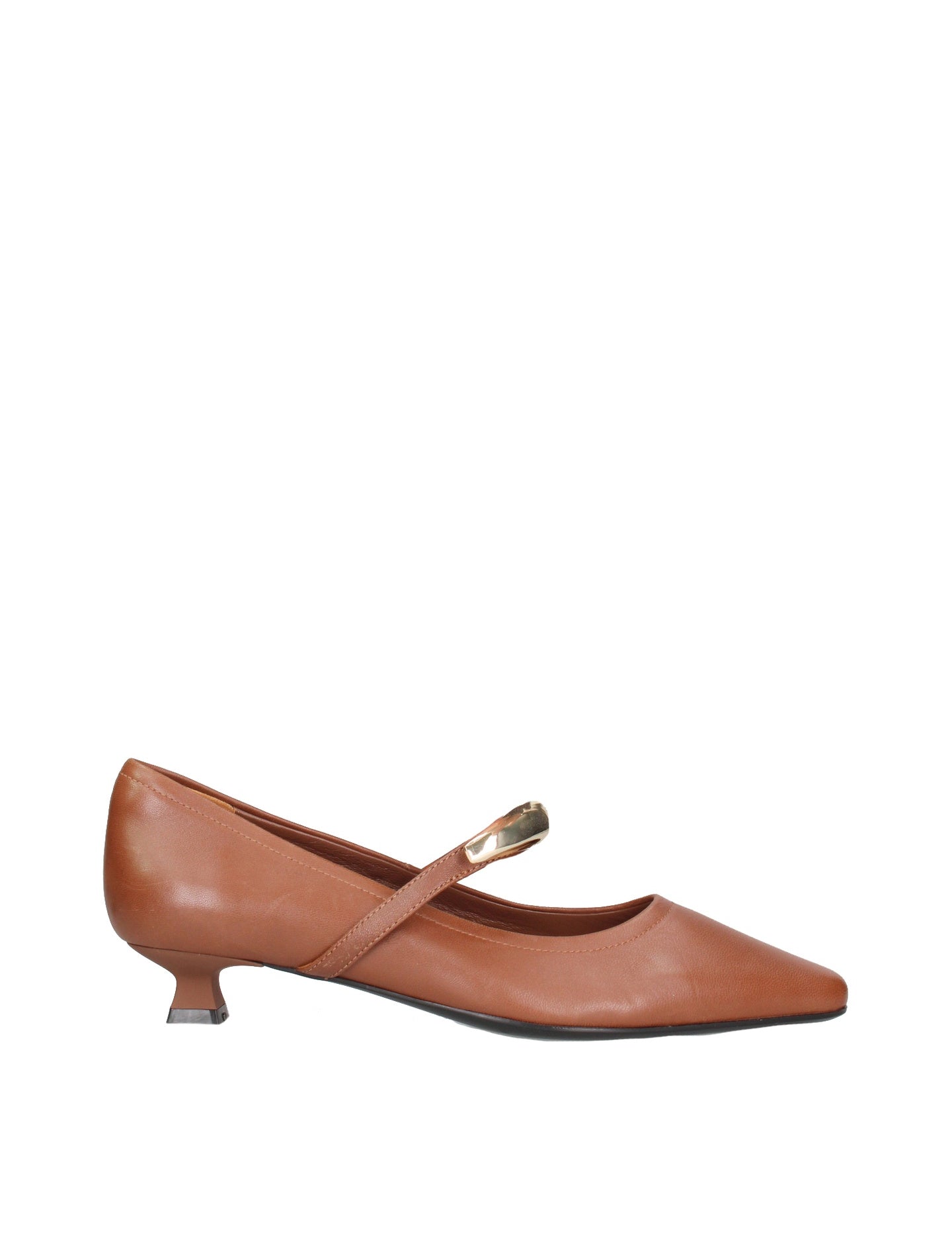 Scarpa con tacco MARC ELLIS | Cognac